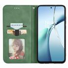 For Nothing Phone 3a Pro Retro Skin Feel Magnetic Flip Leather Phone Case(Green) - 3