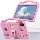 For Infinix Xpad 11 X1101 2024 Handle Kickstand Children EVA Shockproof Tablet Case(Pink) - 2