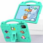 For Infinix Xpad 11 X1101 2024 Handle Kickstand Children EVA Shockproof Tablet Case(Mint Green) - 1