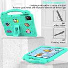 For Infinix Xpad 11 X1101 2024 Handle Kickstand Children EVA Shockproof Tablet Case(Mint Green) - 3