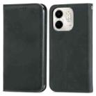 For Infinix Smart 9 Retro Skin Feel Magnetic Flip Leather Phone Case(Black) - 2