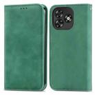 For Oukitel C53 Retro Skin Feel Magnetic Flip Leather Phone Case(Green) - 2