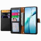 For TCL 50 5G Love Zipper Lanyard Leather Phone Case(Black) - 3