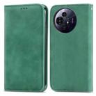 For TCL 50 Pro NxtPaper Retro Skin Feel Magnetic Flip Leather Phone Case(Green) - 2