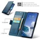 For Xiaomi 14T Pro CaseMe 023 Butterfly Buckle Litchi Texture RFID Anti-theft Leather Phone Case(Blue) - 2