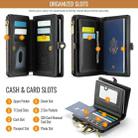 CaseMe-Me60 Multi-functional Anti-theft Swipe Passport Wallet(Black) - 3