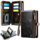 CaseMe-Me60 Multi-functional Anti-theft Swipe Passport Wallet(Brown) - 1