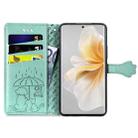 For TCL 50 Pro NxtPaper Cat and Dog Embossed Leather Phone Case(Green) - 3