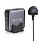 YFY-IQ35 240W GaN PD100W / 60W Type-C x 6 Laptop Adapter UK Plug - 1