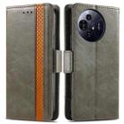 For TCL 50 Pro NxtPaper CaseNeo Splicing Dual Magnetic Buckle Leather Phone Case(Gray) - 2