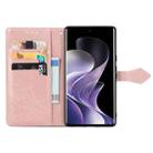 For Xiaomi Redmi Note 14 Pro+ 5G Mandala Flower Embossed Leather Phone Case(Rose Gold) - 3