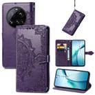 For Xiaomi 15 Ultra Mandala Flower Embossed Leather Phone Case(Purple) - 1