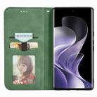 For Xiaomi Redmi Note 14 Pro 5G Retro Skin Feel Magnetic Flip Leather Phone Case(Green) - 3