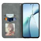 For Xiaomi 15 Retro Skin Feel Magnetic Flip Leather Phone Case(Gray) - 3