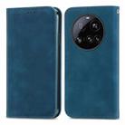 For Xiaomi 15 Ultra Retro Skin Feel Magnetic Flip Leather Phone Case(Blue) - 2
