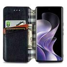 For Xiaomi Redmi Note 14 Pro+ 5G Cubic Grid Pressed Magnetic Leather Phone Case(Black) - 3