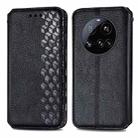 For Xiaomi 15 Ultra Cubic Grid Pressed Magnetic Leather Phone Case(Black) - 2