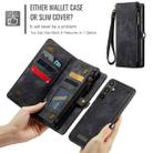 For Samsung Galaxy A16 5G CaseMe 008 Detachable Multifunctional Leather Phone Case(Black) - 3