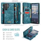 For Samsung Galaxy S25 Ultra 5G CaseMe 008 Detachable Multifunctional Leather Phone Case(Blue) - 2