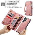 For Samsung Galaxy S25 Ultra 5G CaseMe 008 Detachable Multifunctional Leather Phone Case(Pink) - 3