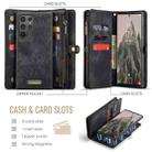 For Samsung Galaxy S25 Ultra 5G CaseMe 008 Detachable Multifunctional Leather Phone Case(Black) - 2