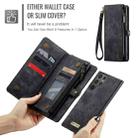 For Samsung Galaxy S25 Ultra 5G CaseMe 008 Detachable Multifunctional Leather Phone Case(Black) - 3
