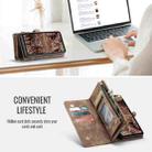 For Samsung Galaxy S25 5G CaseMe 008 Detachable Multifunctional Leather Phone Case(Brown) - 3