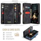 For Samsung Galaxy S25+ 5G CaseMe 008 Detachable Multifunctional Leather Phone Case(Black) - 2