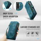 For Samsung Galaxy A56 CaseMe 008 Detachable Multifunctional Leather Phone Case(Blue) - 3