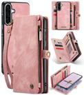 For Samsung Galaxy A56 CaseMe 008 Detachable Multifunctional Leather Phone Case(Pink) - 1