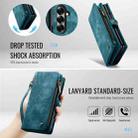 For Samsung Galaxy Z Fold7 CaseMe 008 Detachable Multifunctional Leather Phone Case(Blue) - 3