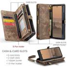 For Samsung Galaxy Z Fold7 CaseMe 008 Detachable Multifunctional Leather Phone Case(Brown) - 2