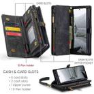 For Samsung Galaxy Z Fold7 CaseMe 008 Detachable Multifunctional Leather Phone Case(Black) - 2