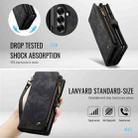 For Samsung Galaxy Z Fold7 CaseMe 008 Detachable Multifunctional Leather Phone Case(Black) - 3