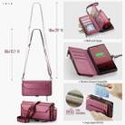 For Samsung Galaxy S25 Ultra 5G CaseMe C36 Card Slots Zipper Wallet RFID Anti-theft Leather Phone Case(Red) - 3