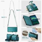 For Samsung Galaxy S25 Ultra 5G CaseMe C36 Card Slots Zipper Wallet RFID Anti-theft Leather Phone Case(Blue) - 3