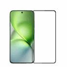 For vivo X200 Pro mini MOFI 9H 3D Explosion-proof Curved Screen Tempered Glass Film(Black) - 1