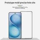 For vivo S30 MOFI 9H 3D Explosion-proof Curved Screen Tempered Glass Film(Black) - 2