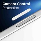 For iPhone 16 / 16 Plus / 16 Pro / 16 Pro Max NORTHJO 2Pcs Camera Control Button Protector Tempered Glass Film(White) - 2