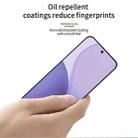For OPPO Reno14 F MOFI 9H 3D Explosion-proof Curved Screen Tempered Glass Film(Black) - 3