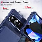 For Google Pixel 9 Pro XL ENKAY Hat-Prince Card Slot Wallet TPU Back Leather Phone Case with Lens Film(Black) - 3