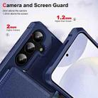 For Samsung Galaxy S24+ 5G ENKAY Hat-Prince Card Slot Wallet TPU Back Leather Phone Case with Lens Film(Cyan) - 3