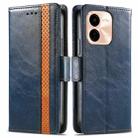 For vivo Y37 Pro CaseNeo Splicing Dual Magnetic Buckle Leather Phone Case(Blue) - 2