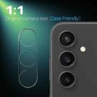 For Samsung Galaxy S23 FE 5G NORTHJO Camera Lens Protector 3D HD Tempered Glass Film(Clear) - 3