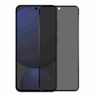 For Samsung Galaxy S24 FE 5G NORTHJO A++ 28 Degree Privacy Full Glue Silk Printing Tempered Glass Film - 1