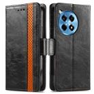 For OnePlus Ace 3 Pro CaseNeo Splicing Dual Magnetic Buckle Leather Phone Case(Black) - 2