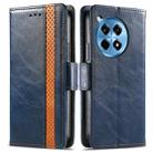 For OnePlus Ace 3 Pro CaseNeo Splicing Dual Magnetic Buckle Leather Phone Case(Blue) - 2