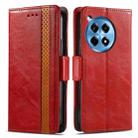 For OnePlus Ace 3 Pro CaseNeo Splicing Dual Magnetic Buckle Leather Phone Case(Red) - 2