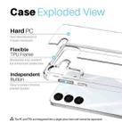 For Samsung Galaxy A16 5G / 4G NORTHJO 3 in 1 Clear Phone Case with Screen Protector Lens Film - 2