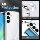 For Samsung Galaxy A16 5G / 4G NORTHJO 3 in 1 Clear Phone Case with Screen Protector Lens Film - 3
